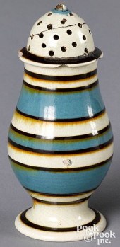 MOCHA PEPPERPOT, WITH BLUE, WH