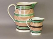 MOCHA PITCHER AND CREAMERca. 1