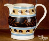 MOCHA PITCHER, WITH CAT'S-EYE
