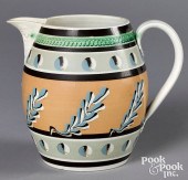 MOCHA PITCHER, WITH CAT'S-EYE