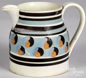 MOCHA PITCHER, WITH CAT'S-EYE