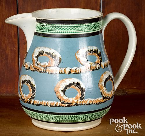 MOCHA PITCHER, WITH EARTHWORM
