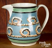 MOCHA PITCHER, WITH EARTHWORM