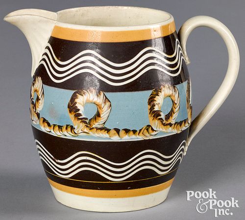 MOCHA PITCHER, WITH EARTHWORM
