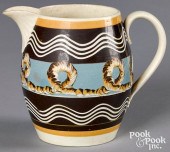 MOCHA PITCHER, WITH EARTHWORM