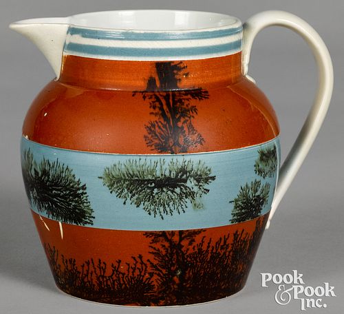 MOCHA PITCHER, WITH SEAWEED