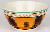 MOCHA SEAWEED BOWL, 19TH C.<br