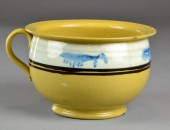 Mocha ware Chamber PotHeavy mo
