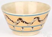 MOCHAWARE BOWL, 19TH C.<br>Moc
