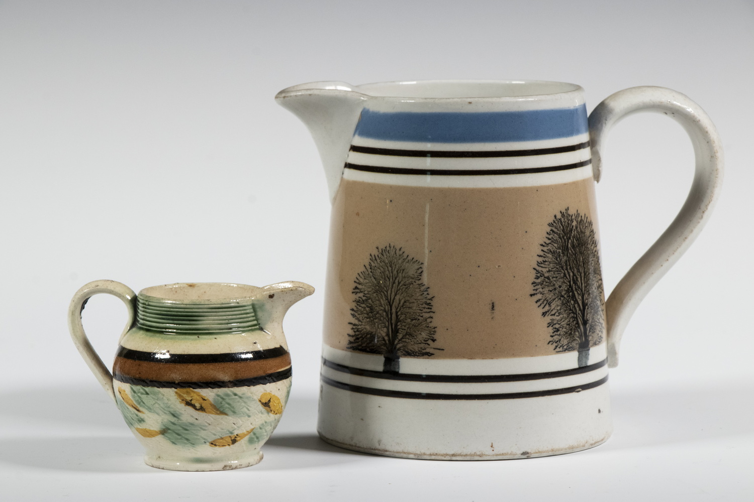 MOCHAWARE JUGS Lot of (2) Piece