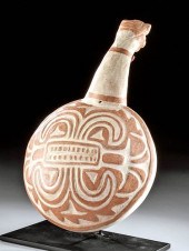 MOCHE BI-CHROME VESSEL W/ AI A