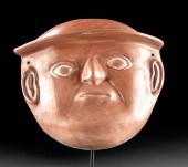 MOCHE BICHROME MASK- PORTRAIT