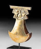 MOCHE GOLD TWEEZER IMPLEMENT A
