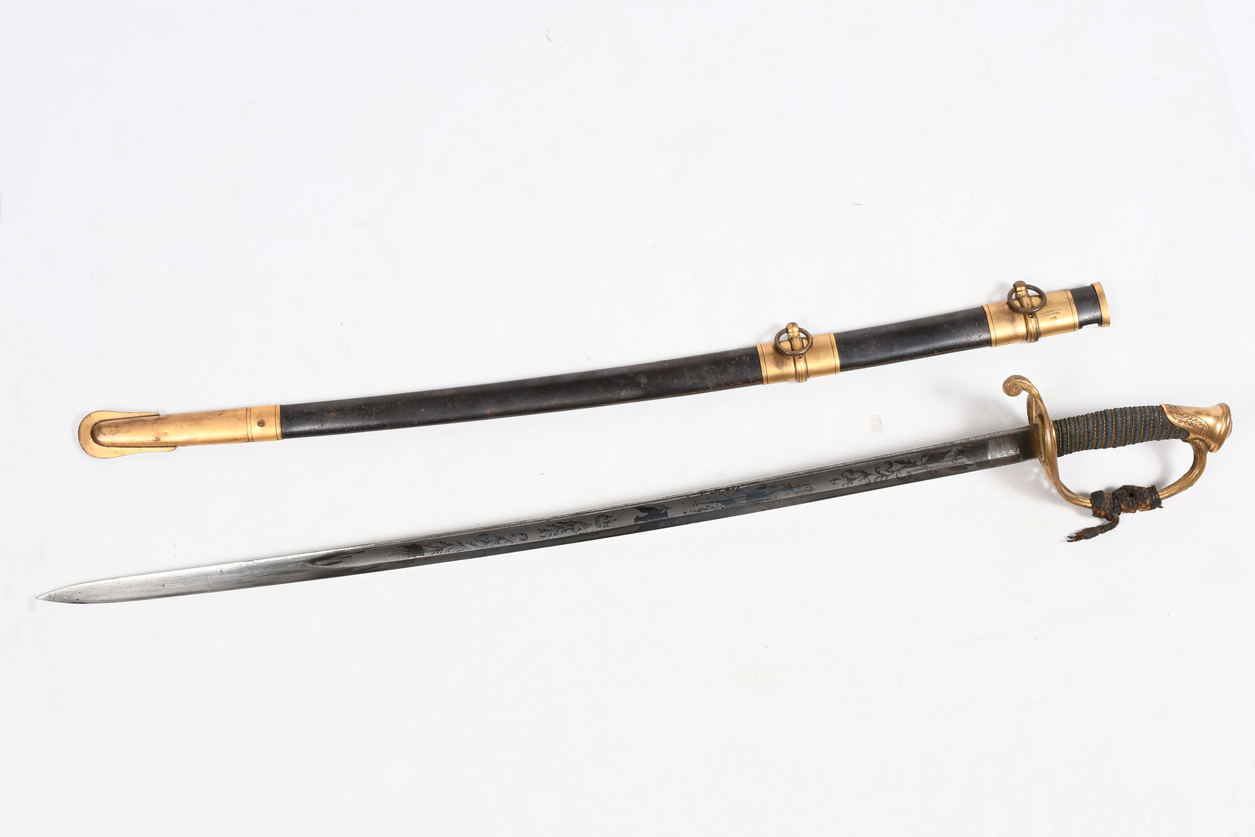 MODEL 1850 FOOT OFFICERS SWORD: