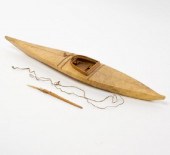 MODEL KAYAK, EARLY 20TH CENTUR