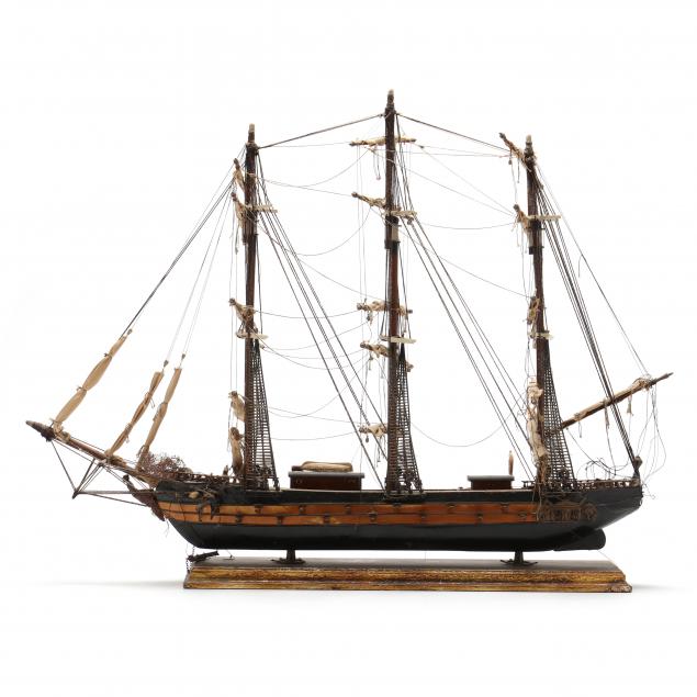 MODEL OF 18TH CENTURY ARMED SPANISH