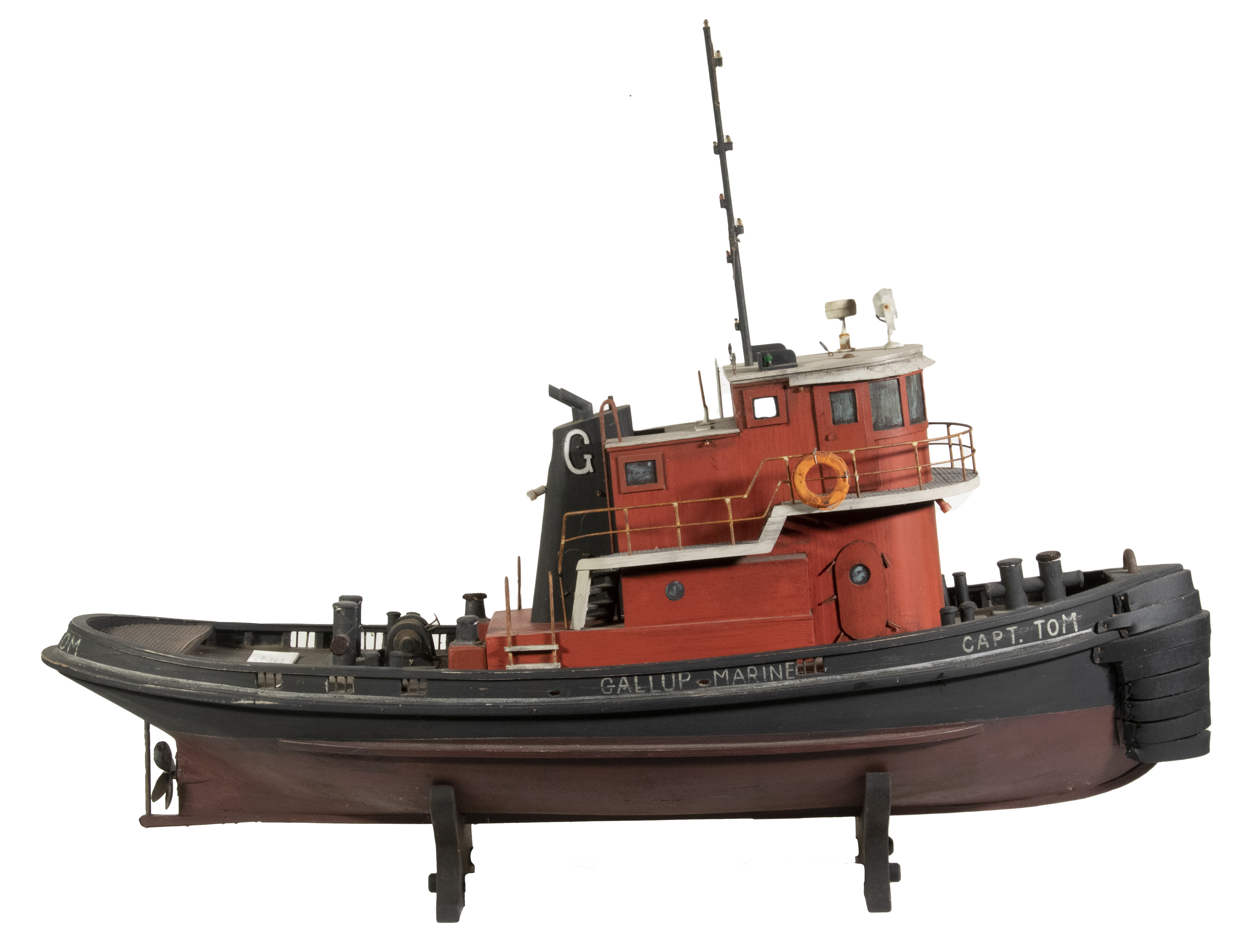 MODEL OF 380 HP TWIN SCREW TUG BOAT