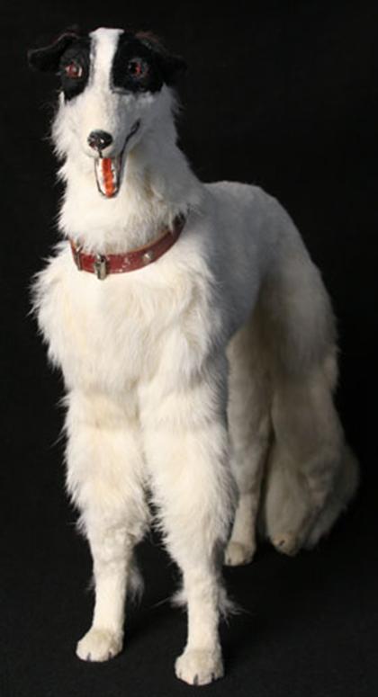 Model of a Borzoi    Probably