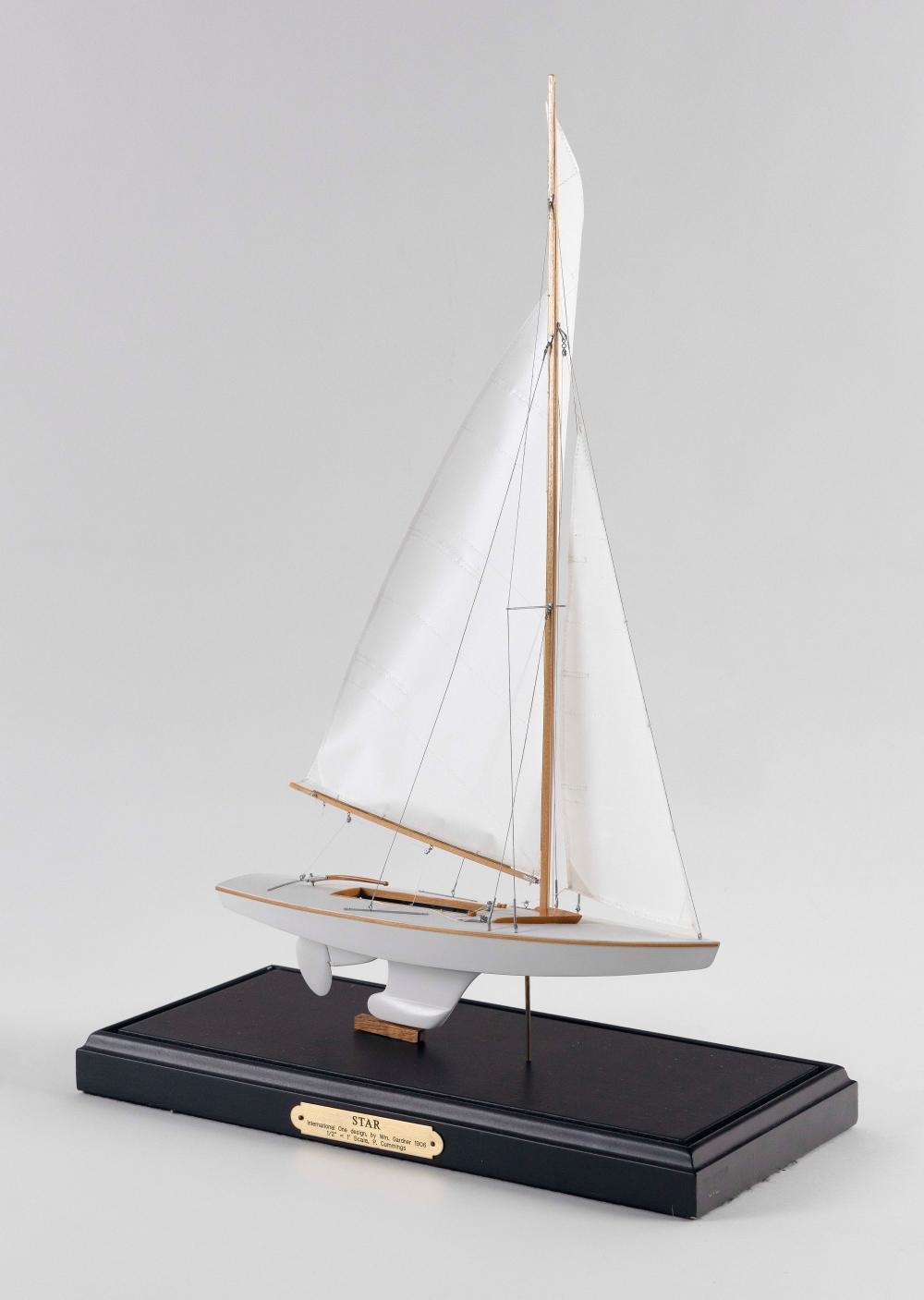 MODEL OF A STAR CLASS ONE-DESIGN BY