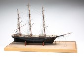 MODEL OF A THREE-MASTED SAILIN