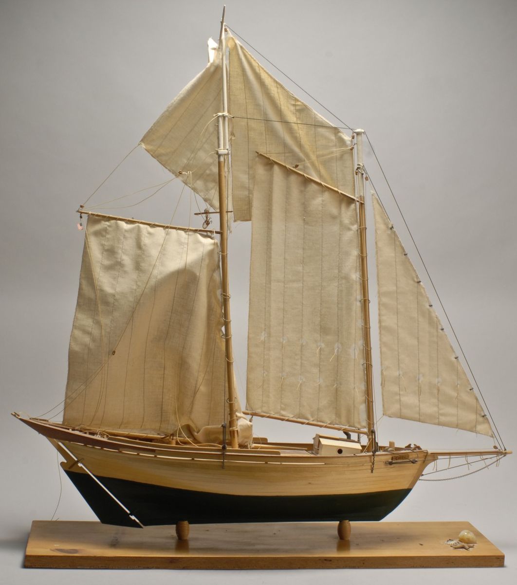 MODEL OF A TWO-MASTED