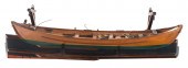 MODEL OF A WHALEBOAT ON DAVITS