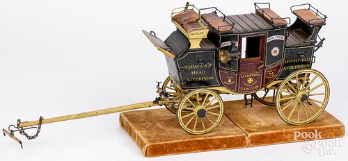 MODEL OF AN ENGLISH ROYAL MAIL