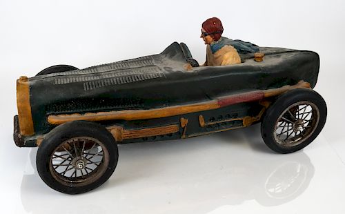 MODEL RACE CAR & DRIVER