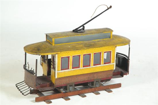 MODEL STREETCAR.  American  early