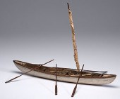 Model Whaling Boat Probably Am