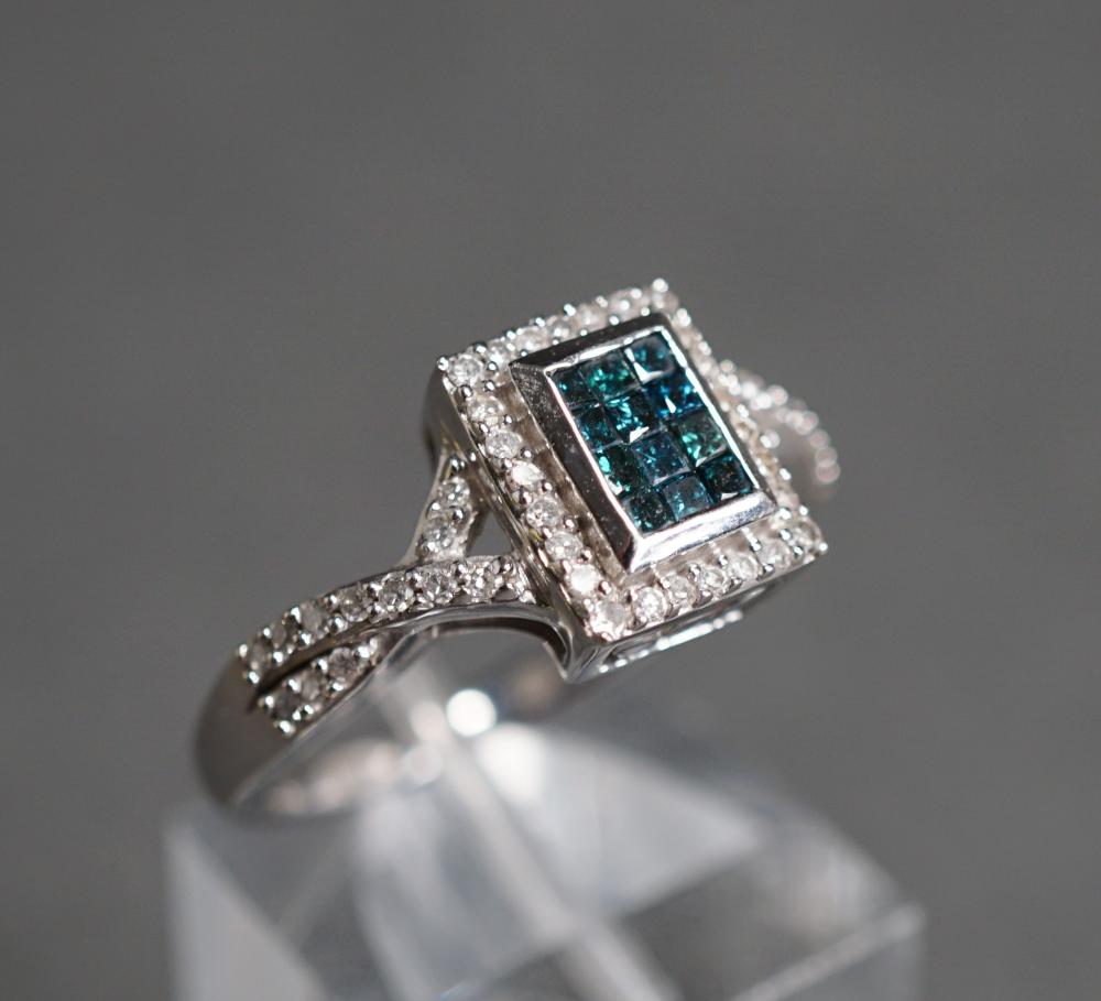 MODERN 10-KARAT WHITE-GOLD,