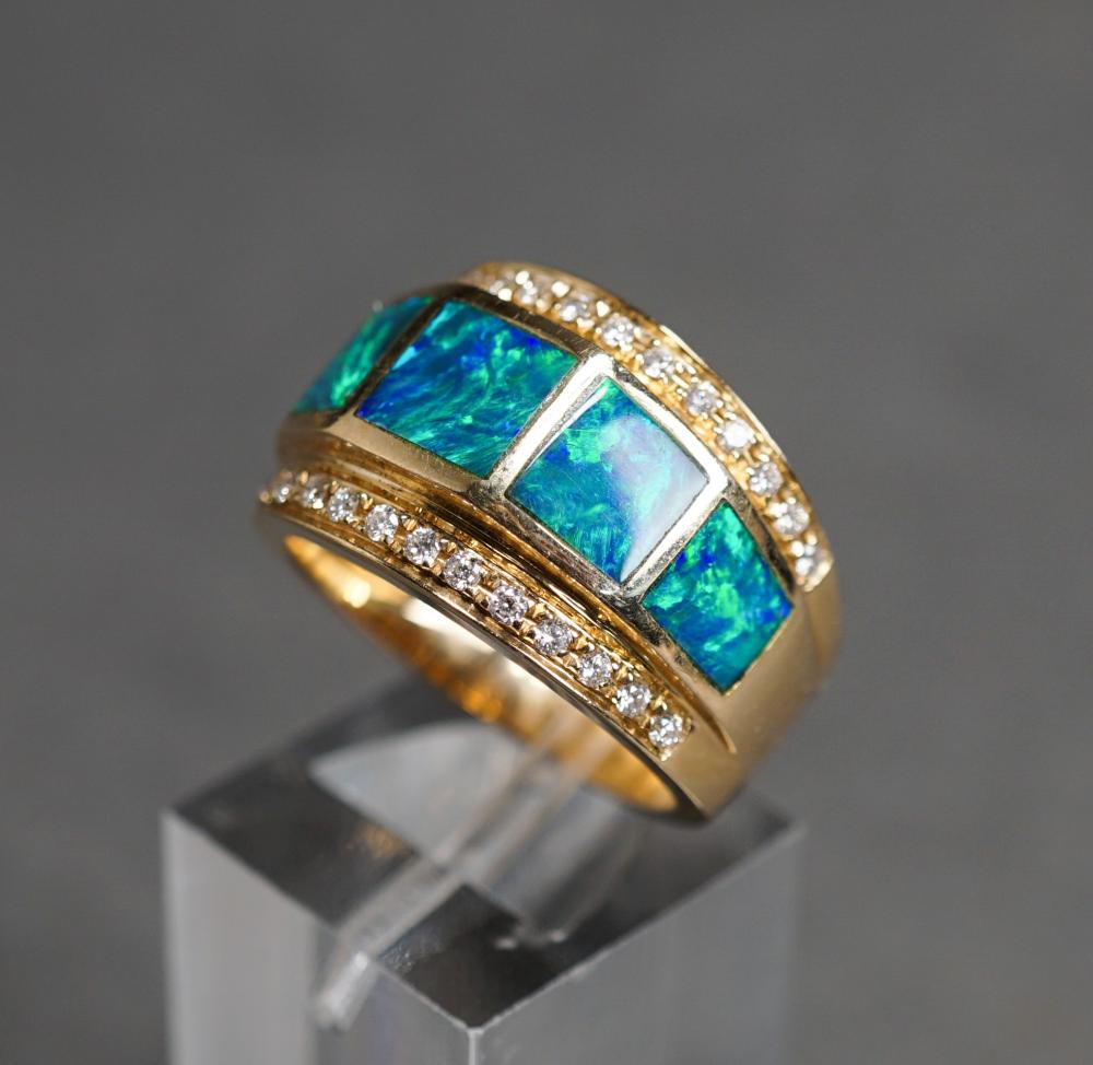 MODERN 14-KARAT YELLOW-GOLD,