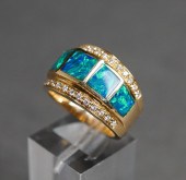 MODERN 14-KARAT YELLOW-GOLD, B