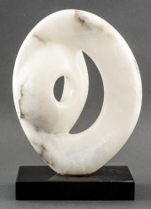 MODERN ABSTRACT CARVED MARBLE
