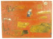 MODERN ABSTRACT COMPOSITION, O