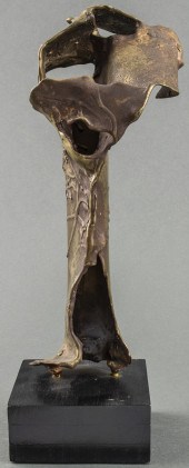 MODERN ABSTRACT FREEFORM BRONZ