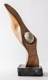 MODERN ABSTRACT FREEFORM WOOD