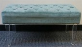 MODERN ACRYLIC BASE AND TUFTED