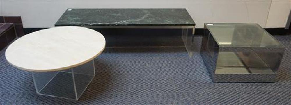 MODERN ACRYLIC BASE GREEN MARBLE