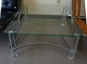MODERN ACRYLIC, CHROME PLATED