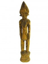 Modern African statue from the