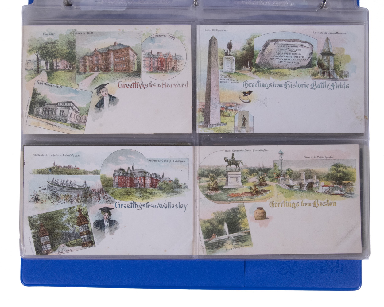 MODERN ALBUM OF (120) EARLY MAINE