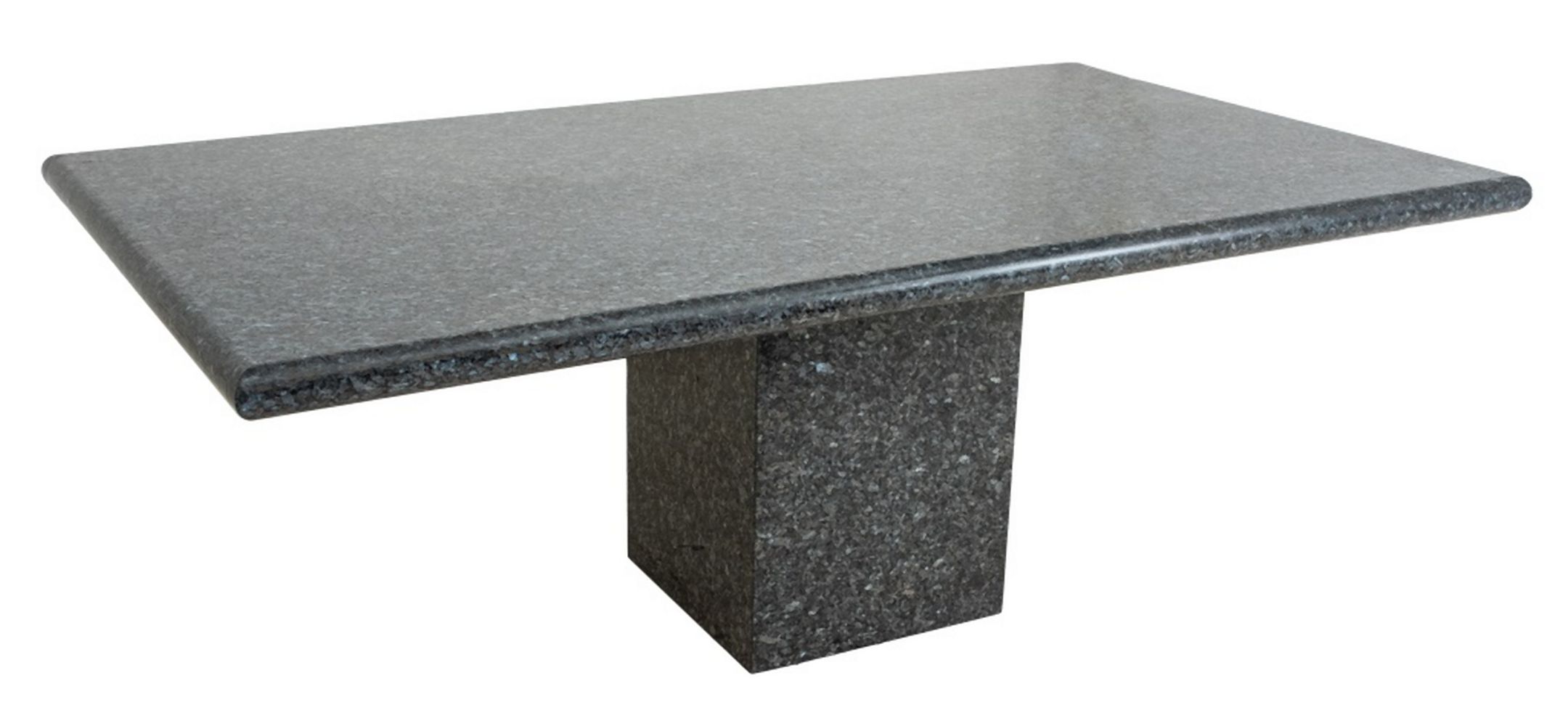 MODERN ARCTIC BLUE GRANITE PEDESTAL