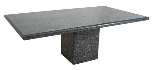 MODERN ARCTIC BLUE GRANITE PEDESTAL