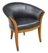 MODERN ART DECO STYLE BARREL B