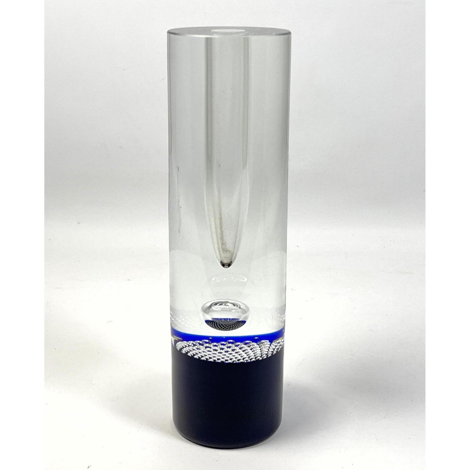 Modern Art Glass Bud Vase.