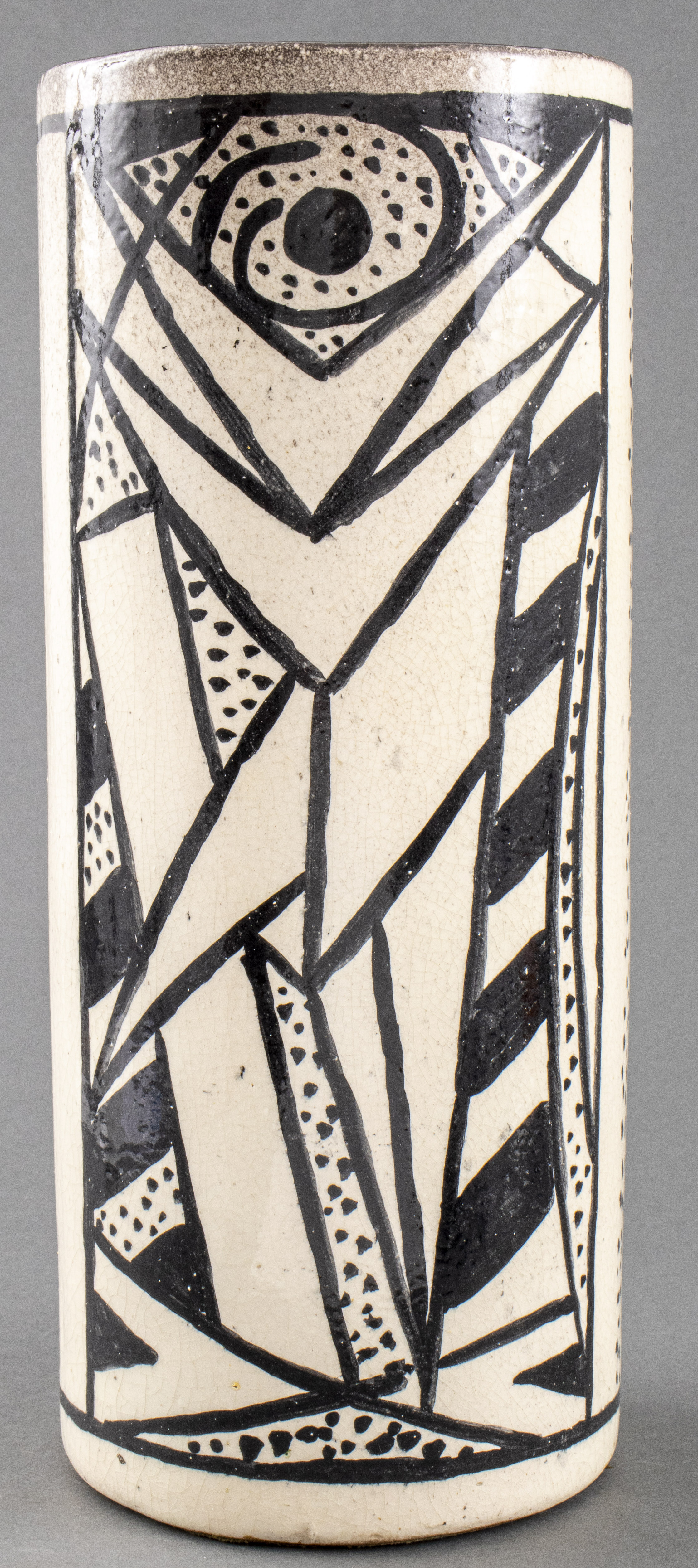 MODERN ART POTTERY CUBIST STILL