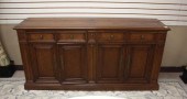 MODERN ASH WOOD BUFFET, "FOUR