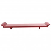 MODERN ASIAN STYLE RED LACQUER