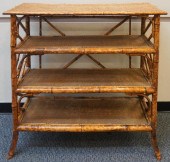 MODERN BAMBOO ETAGERE, 39 1/2